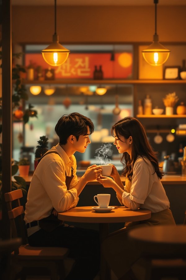 恋上咖啡店长 海报